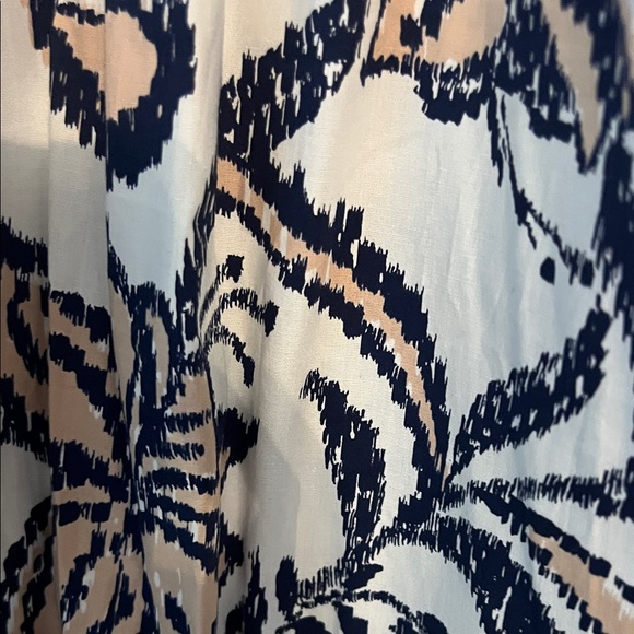 Rachel Zoe Navy and Peach Floral Dress - Picture 5 of 5